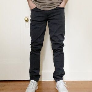 Makers & Riders Men’s Slim Traveler Stretch Jean Gray 32x33